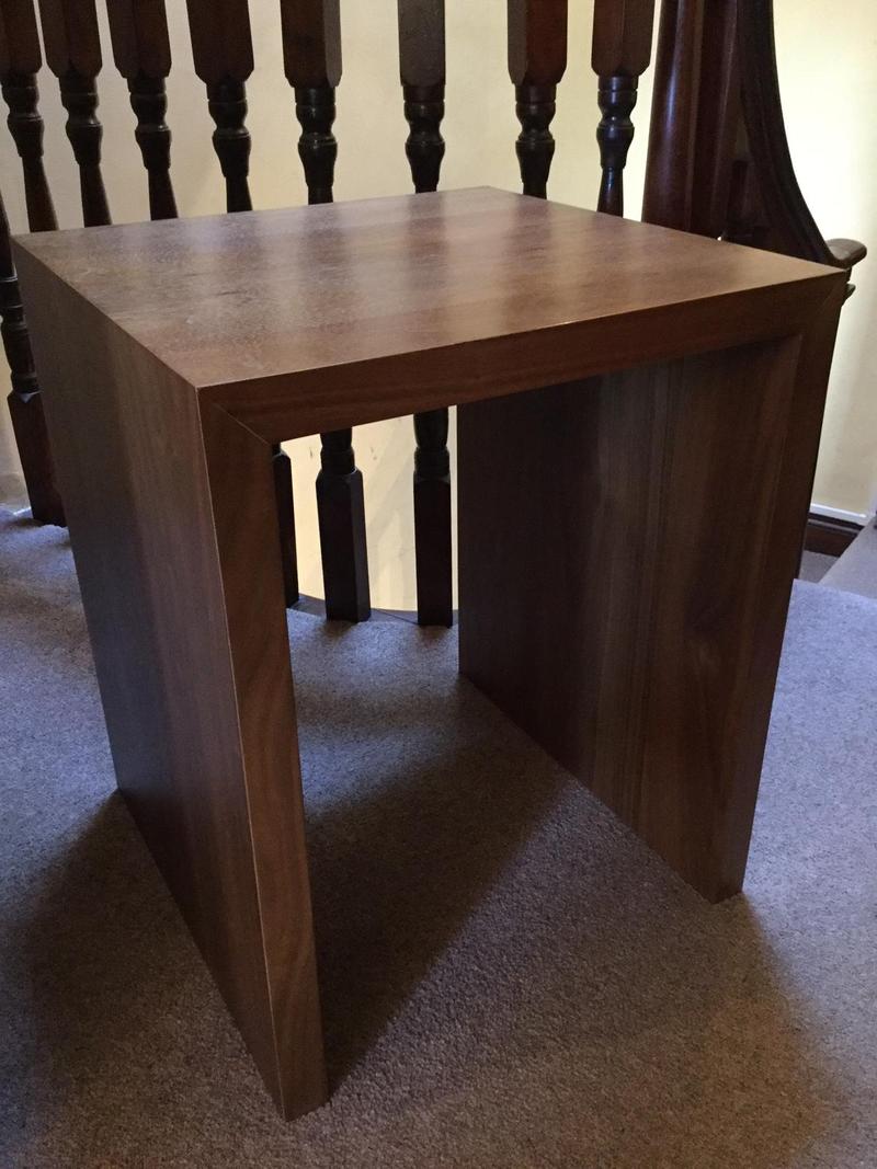 Square Walnut Table