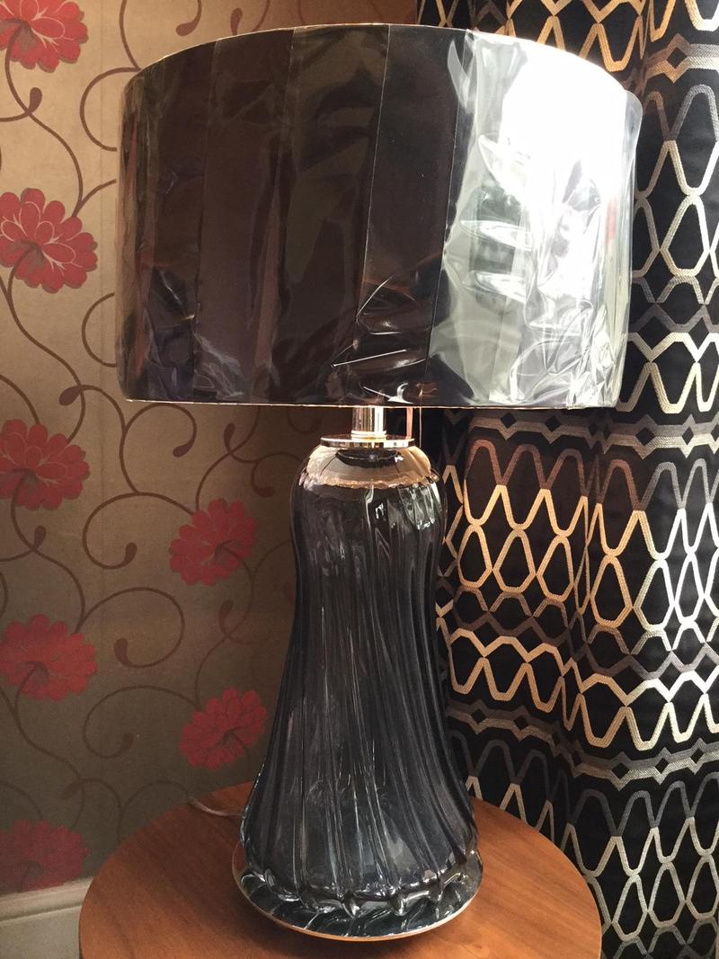 Shinjuku Smoke Glass Lamp