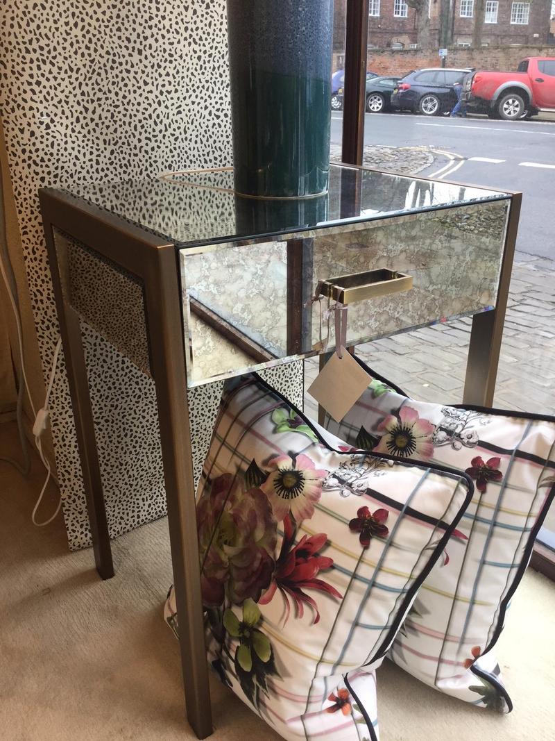 Antique Mirror Table