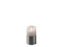 Small Silver Wrapped Candle