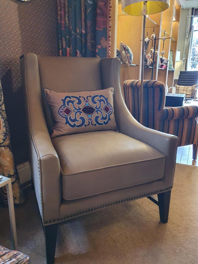 Leather Wing Chair